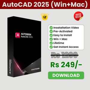AutoCAD 2025 Latest (Preactivated) WIN + Mac OS
