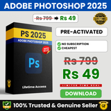 Adobe Photoshop 2025 (Pre-Activated)