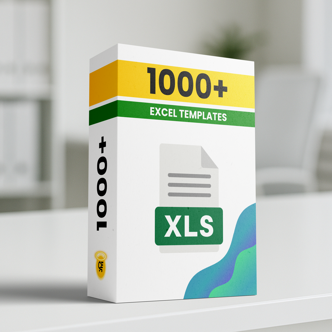 1000+ Excel Templates Bundle